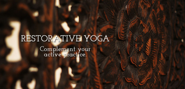restorative yoga PranaShanti Ottawa