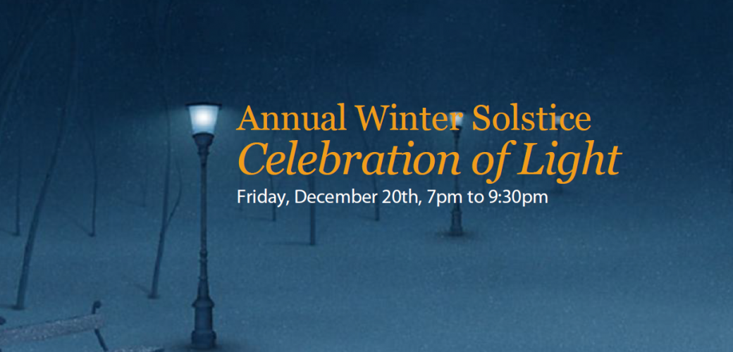 Winter Solstice Food Bank Fundraiser – Bringing Love and Light to our Community.