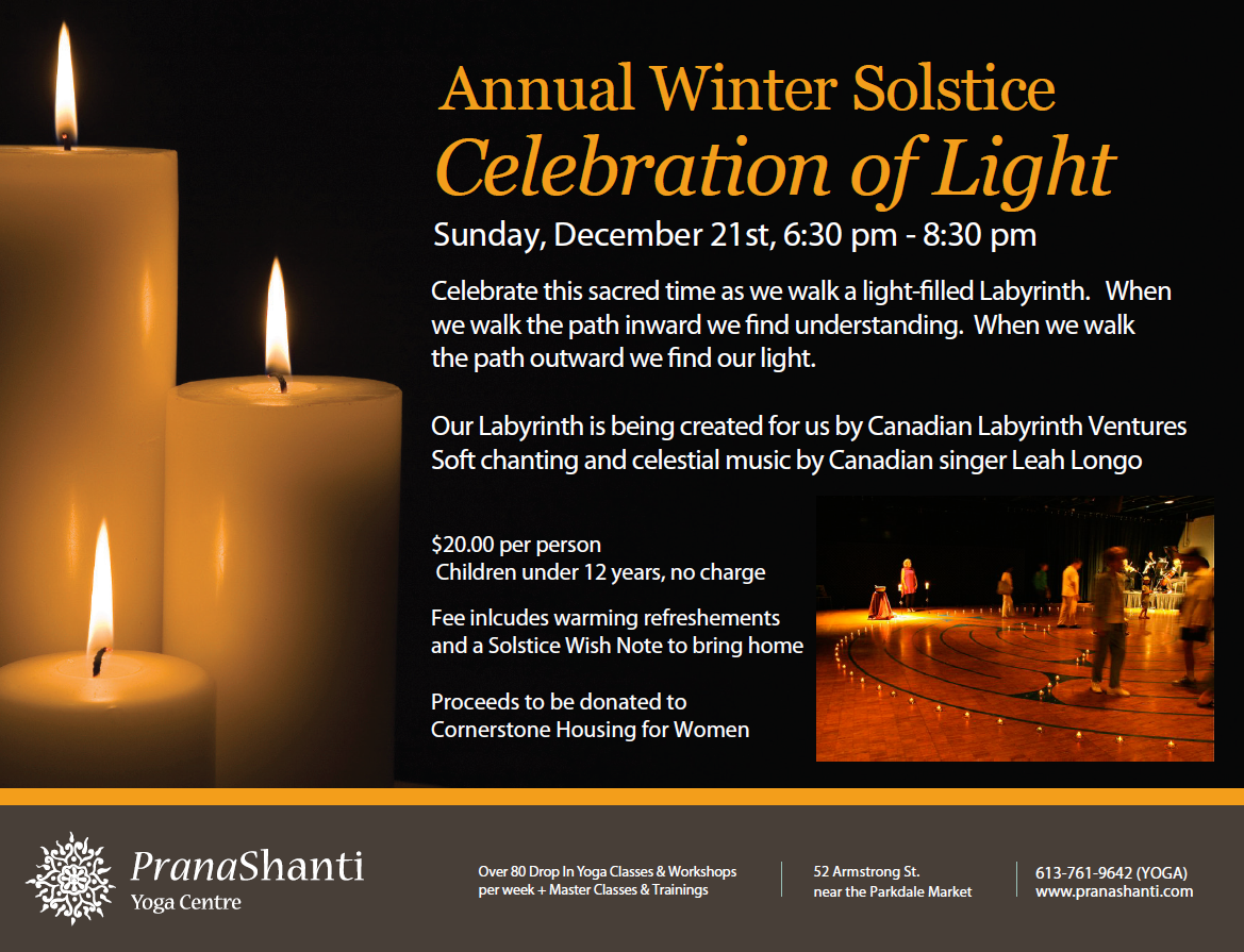 Winter Solstice Celebration of Light
