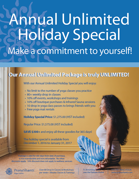 Annual Unlimited Holiday Special!
