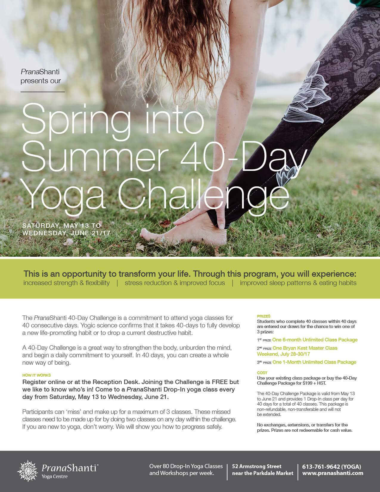 Spring into Summer – 40 Day Yoga Challenge