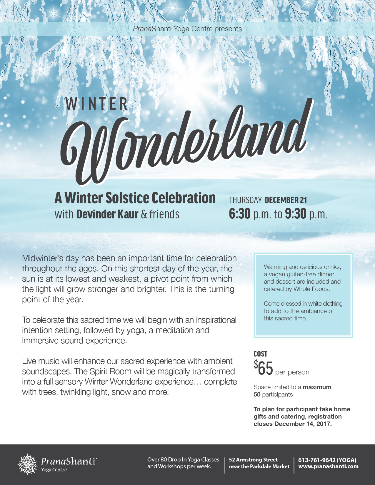 Winter Wonderland – Winter Solstice Celebration