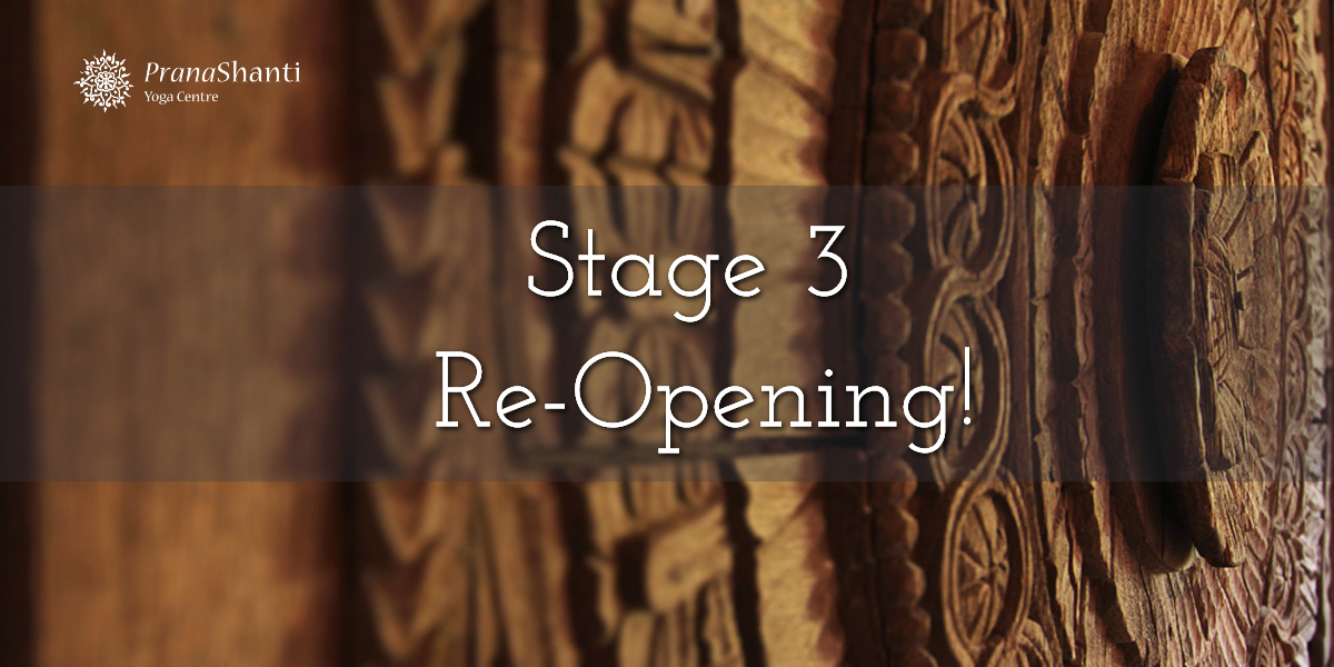 Stage 3 Re-Opening